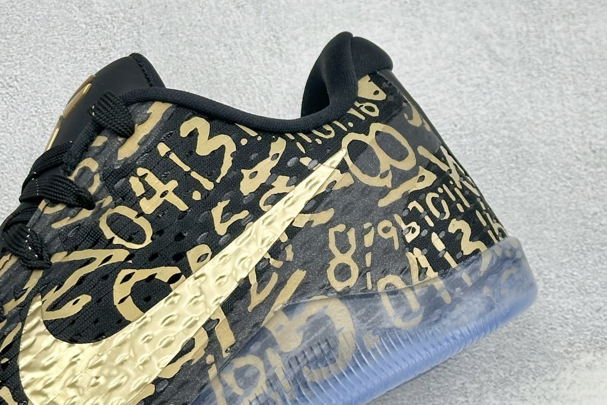 耐克 Nike Zoom Kobe 11 Protro 科比11黑金 S2 细节实拍图
