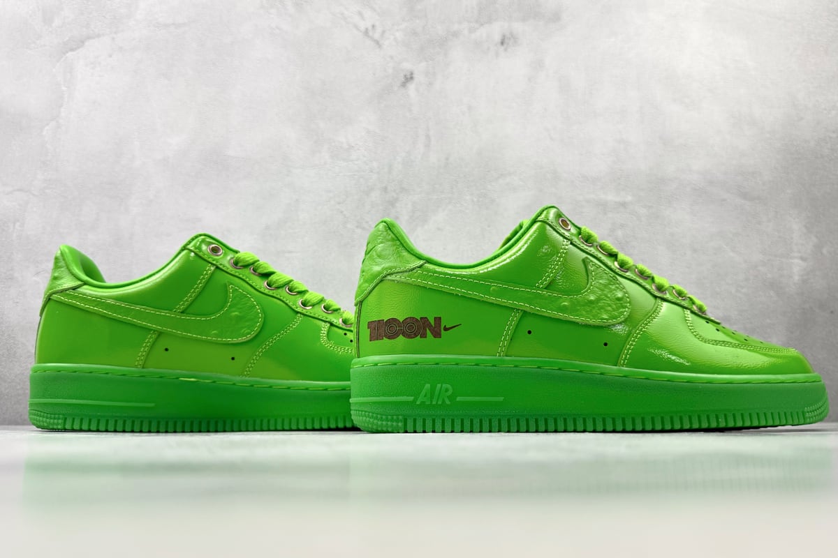 耐克 Nike Air Force 1 "ICON" 青绿白 鞋底实拍图