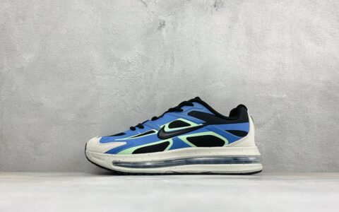 耐克Nike Air Max Metro 舒适轻盈防滑耐磨运动低帮跑步鞋黑白蓝纯原版本 货号：IW4935-012