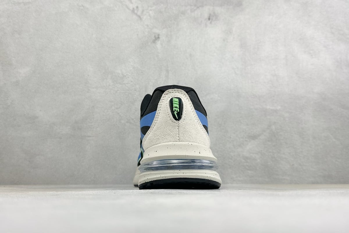 耐克 Nike Air Max Metro 舒适轻盈 防滑耐磨运动低帮跑步鞋 黑白蓝 鞋底实拍图