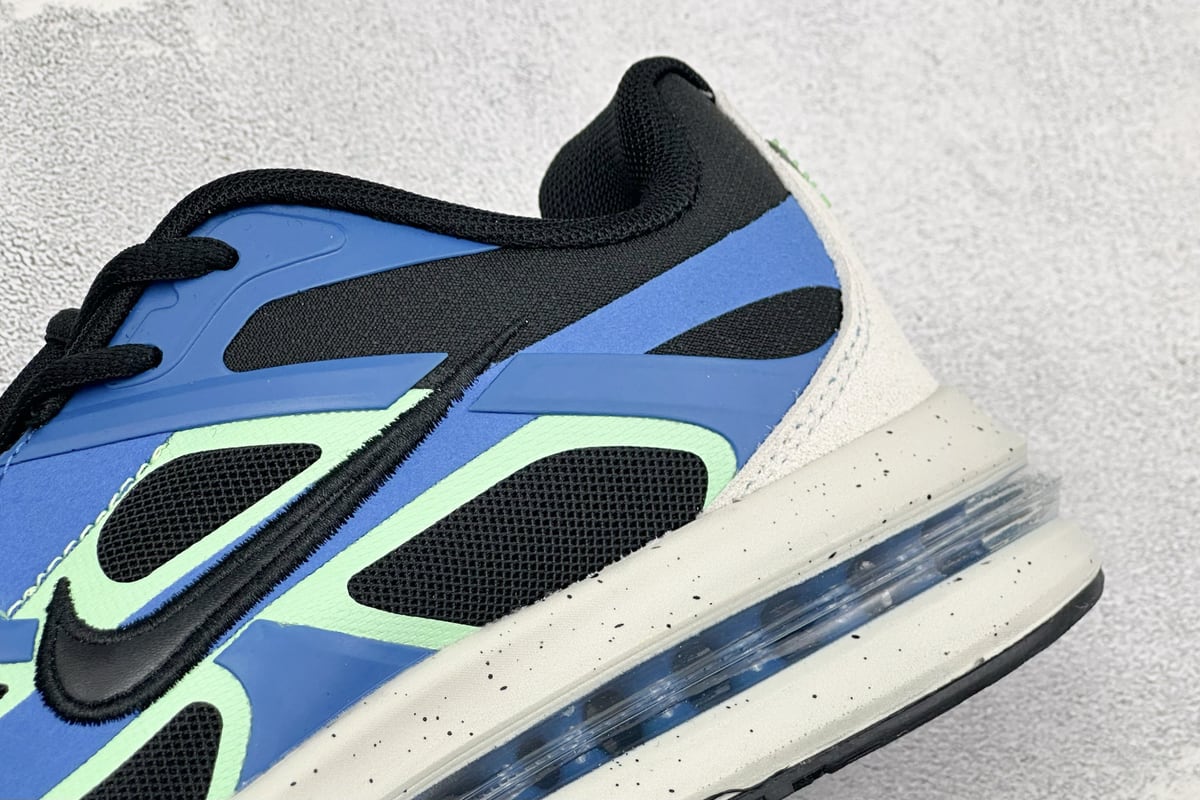 耐克 Nike Air Max Metro 舒适轻盈 防滑耐磨运动低帮跑步鞋 黑白蓝 细节实拍图
