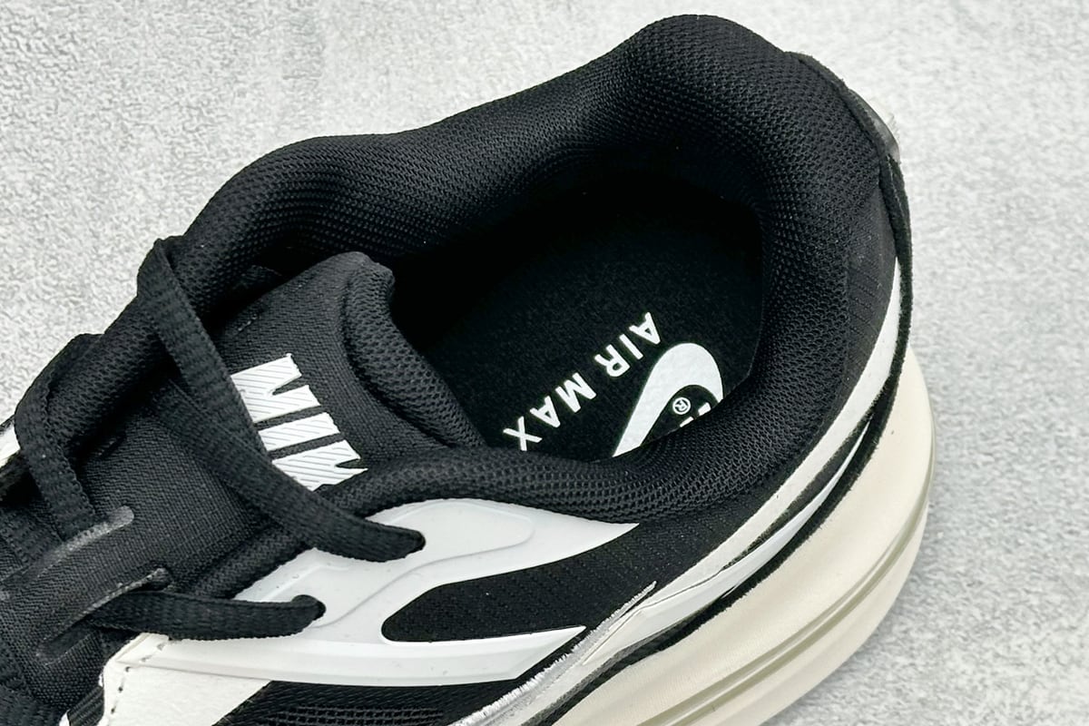 耐克 Nike Air Max Metro 舒适轻盈 防滑耐磨运动低帮跑步鞋 黑白 上脚实拍图