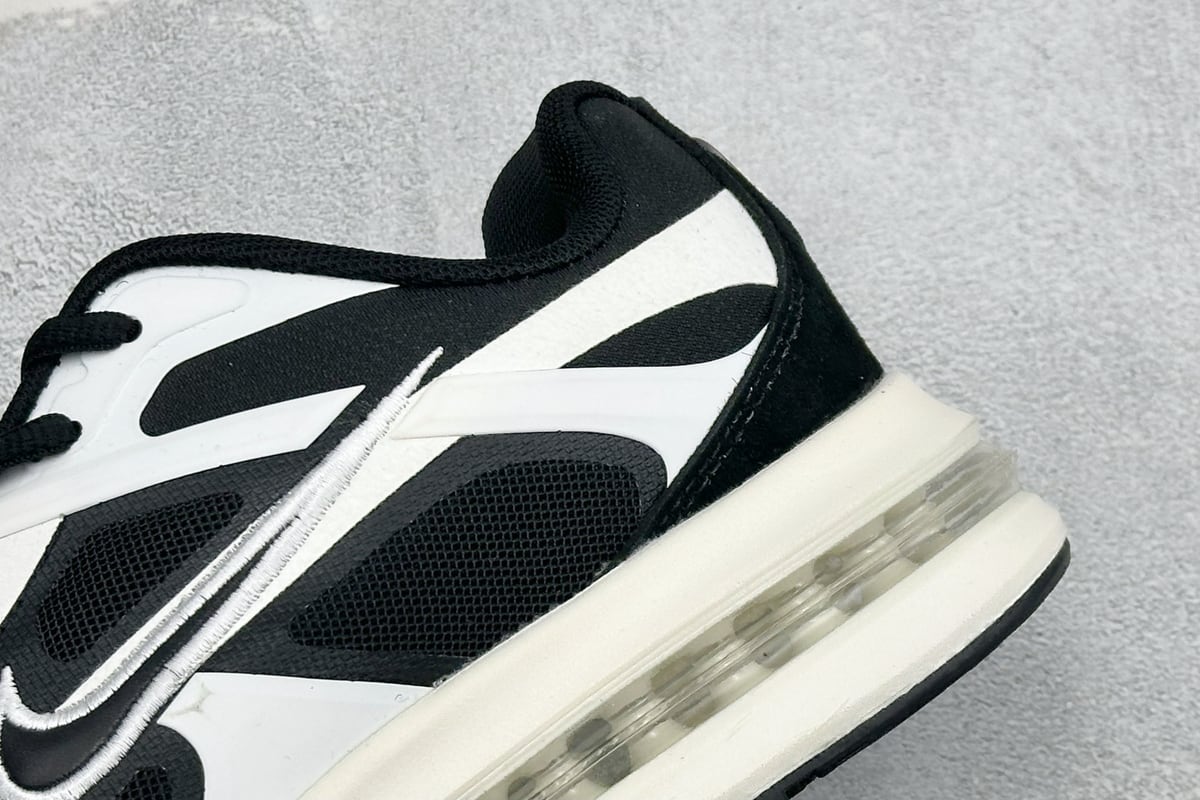 耐克 Nike Air Max Metro 舒适轻盈 防滑耐磨运动低帮跑步鞋 黑白 细节实拍图
