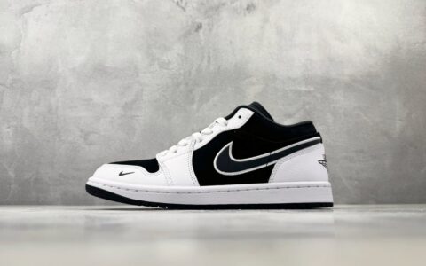 乔丹Air Jordan 1 SE 黑白纯原版本 货号：IX6983-001
