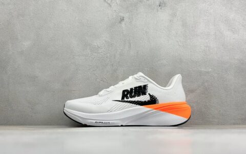 耐克Nike Air Zoom Pegasus 42 耐克网面透气轻便耐磨跑鞋白橙纯原版本 货号：IZ6178-101