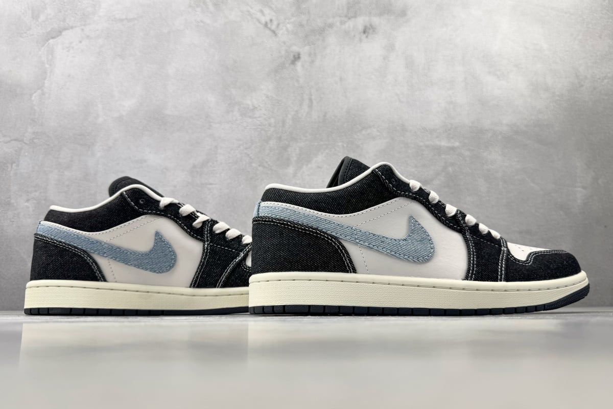 乔丹 Air Jordan 1 SE 蓝白色 鞋底实拍图