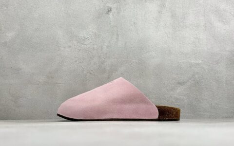 阿迪达斯Adidas originals Adimule 阿迪舒适百搭防磨包头一脚蹬拖鞋粉纯原版本 货号：JP8731