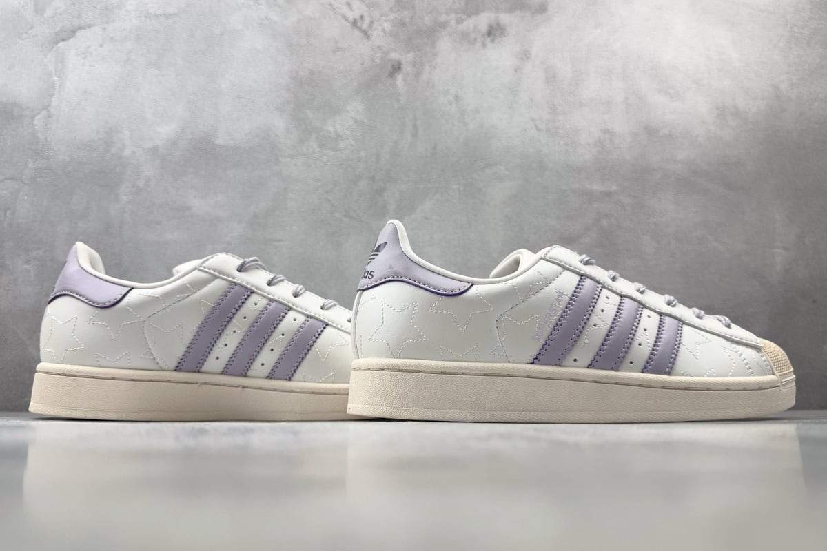 阿迪达斯 Adidas originals Superstar 2 白紫 鞋底实拍图