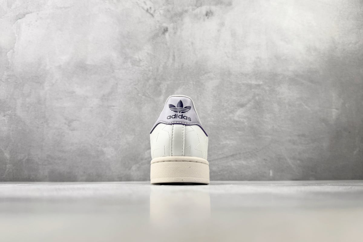 阿迪达斯 Adidas originals Superstar 2 白紫 细节实拍图