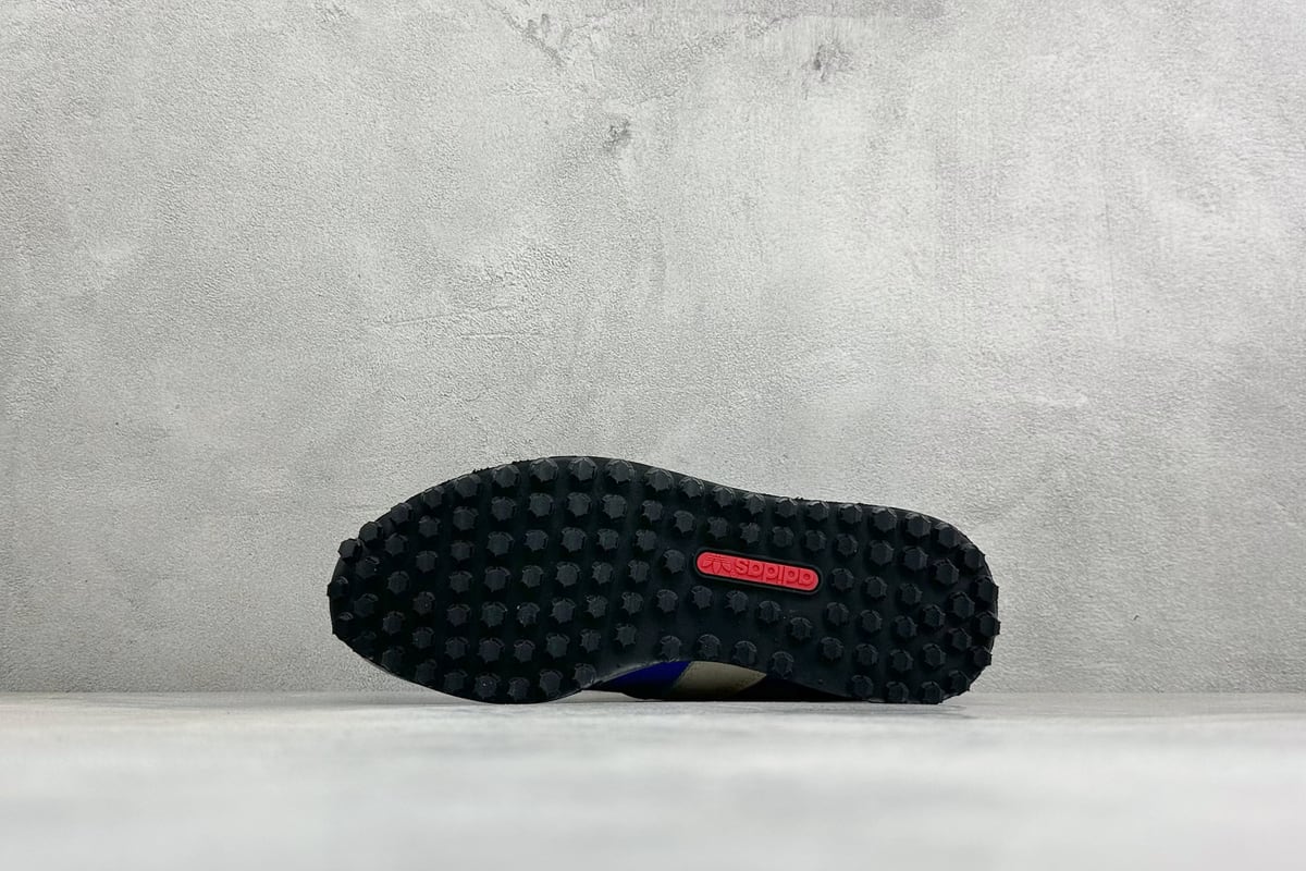 阿迪达斯 Adidas originals BW RUN 舒适贴合复古风德训跑步鞋 蓝灰 鞋头实拍图
