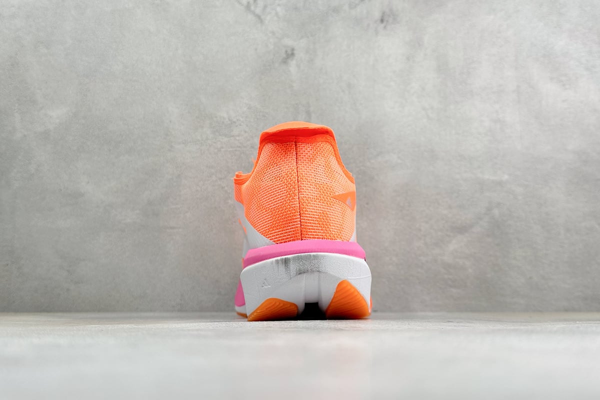 阿迪达斯 Adidas ZYRION PRO 舒适贴合防滑耐磨透气回弹跑步鞋 橙粉 鞋底实拍图