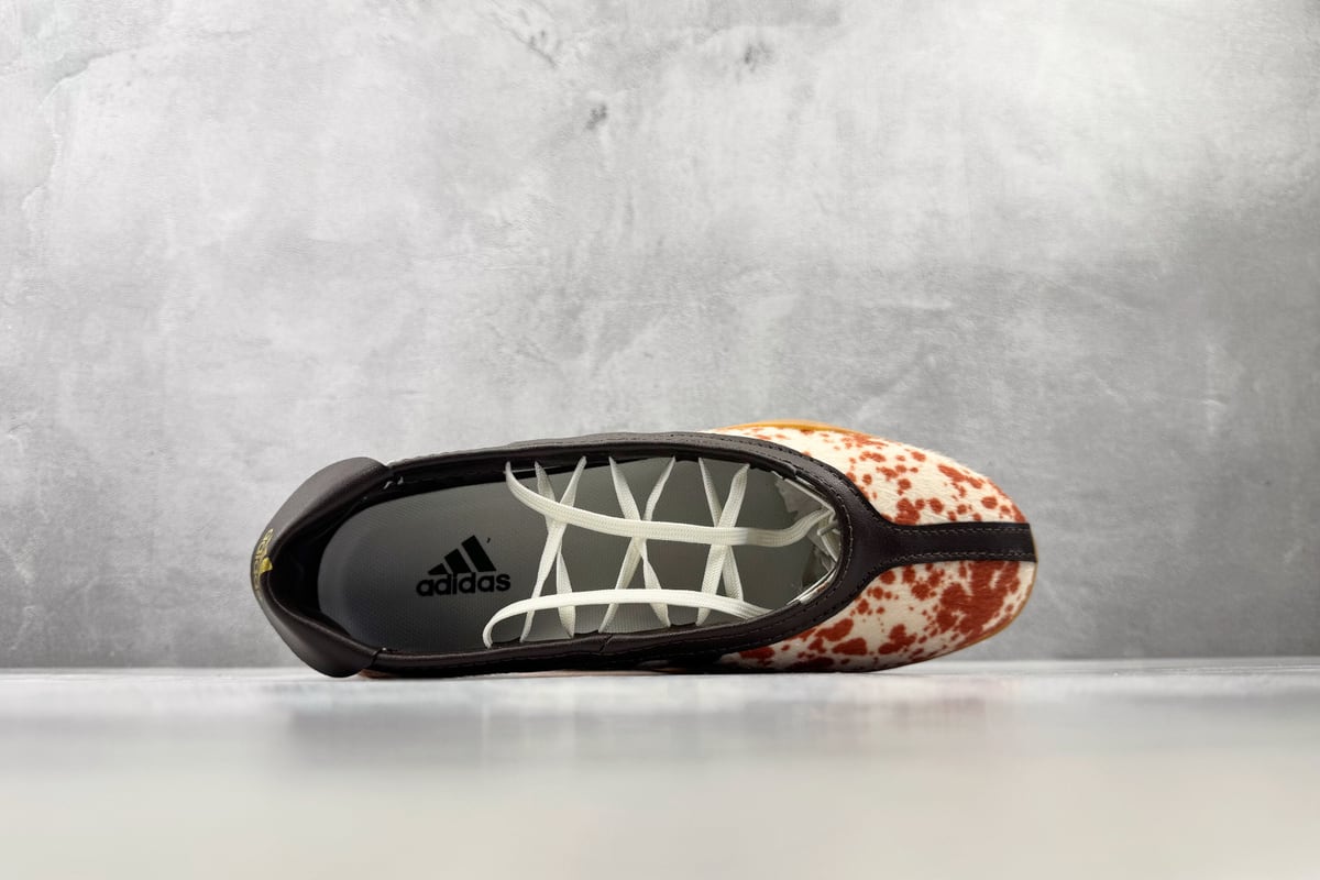阿迪达斯 Adidas Taekwondo Mei BALLET SHOES 白棕橙 背面实拍图