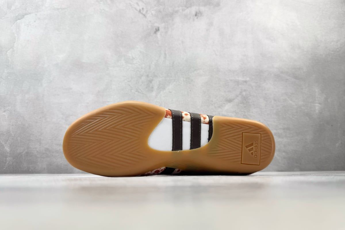 阿迪达斯 Adidas Taekwondo Mei BALLET SHOES 白棕橙 鞋头实拍图
