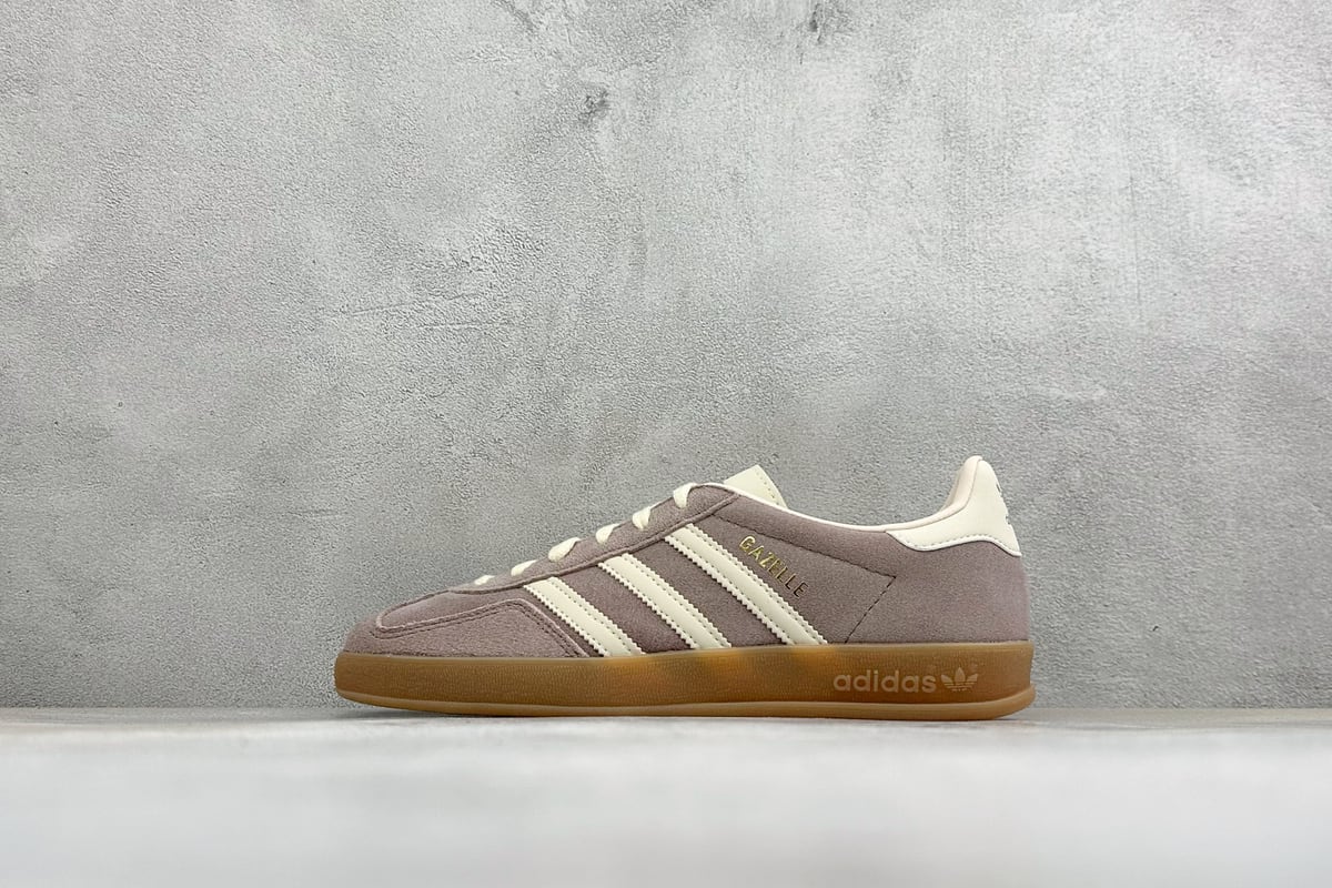 阿迪达斯 Adidas Original Samba OG 复古经典轻便板鞋 白橙 正面实拍图
