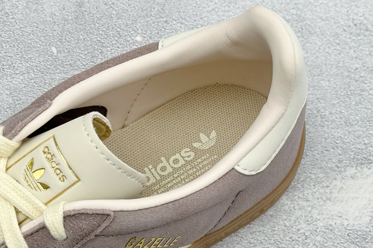 阿迪达斯 Adidas Original Samba OG 复古经典轻便板鞋 白橙 上脚实拍图