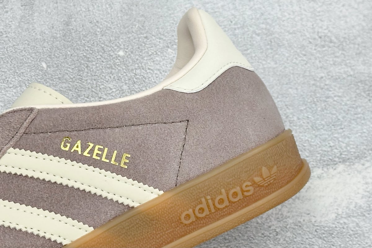 阿迪达斯 Adidas Original Samba OG 复古经典轻便板鞋 白橙 细节实拍图