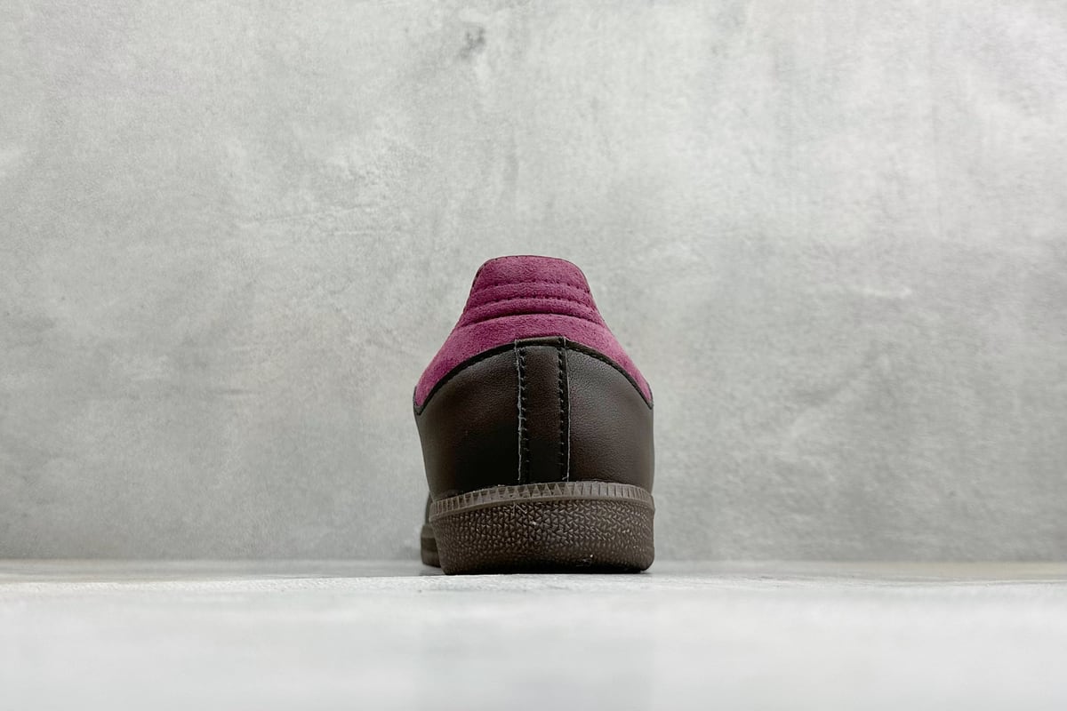 阿迪达斯 Adidas Originals Samba OG 黑粉橙 鞋底实拍图