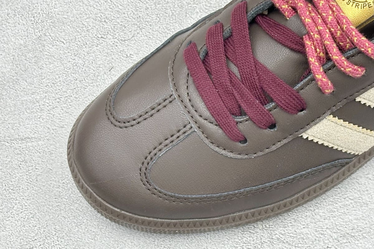 阿迪达斯 Adidas Originals Samba OG 黑粉橙 鞋标实拍图