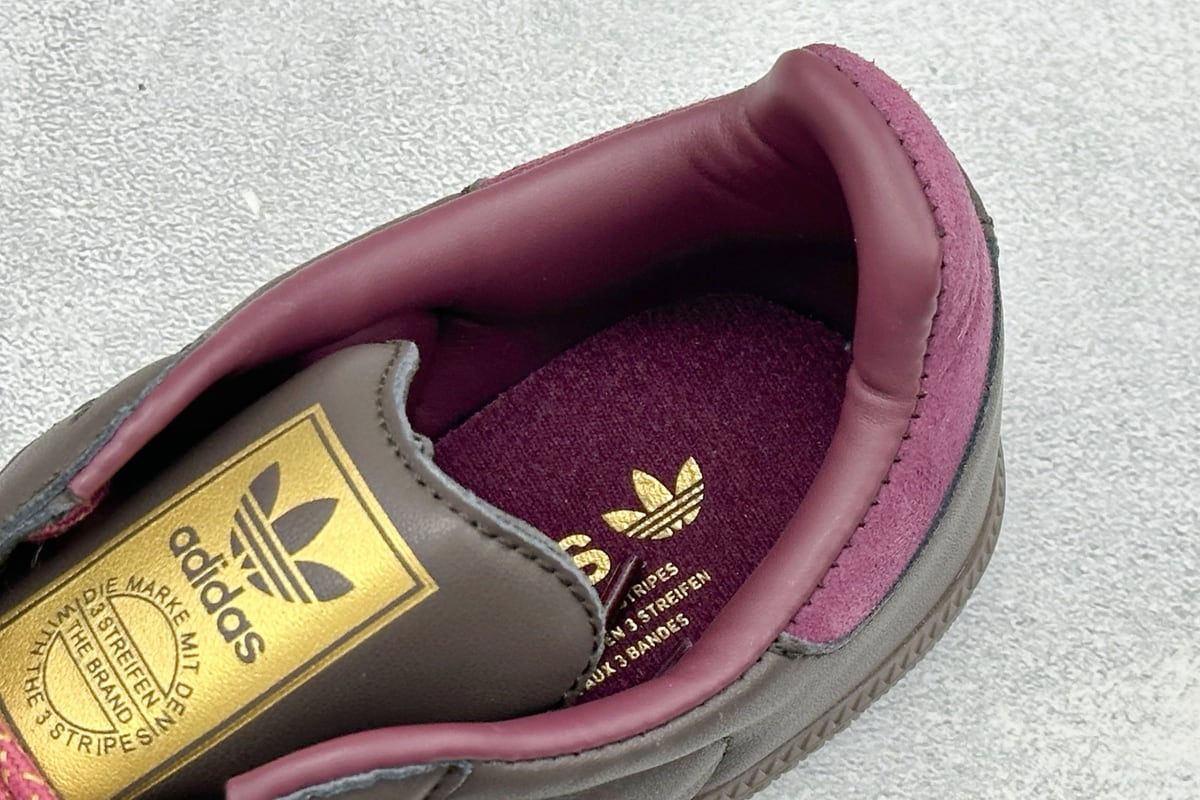 阿迪达斯 Adidas Originals Samba OG 黑粉橙 上脚实拍图