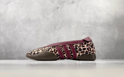 阿迪达斯Adidas Taekwondo Mei ballet 米白红色纯原版本 货号：KJ0647