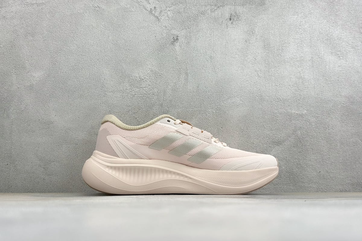 阿迪达斯 Adidas Dreamcushion 阿迪透气缓震休闲运动鞋 白 侧面实拍图