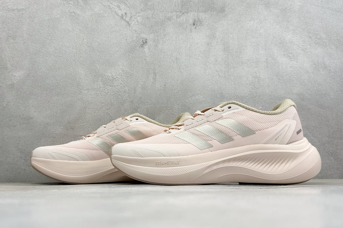 阿迪达斯 Adidas Dreamcushion 阿迪透气缓震休闲运动鞋 白 鞋跟实拍图