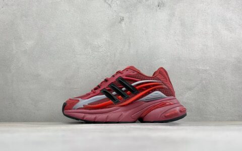 阿迪达斯Adidas Originals Adistar Jellyfish 阿迪复古舒适防滑减震运动鞋白红纯原版本 货号：KK0633
