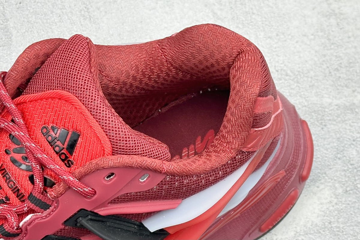 阿迪达斯 Adidas Originals Adistar Jellyfish 白红 上脚实拍图