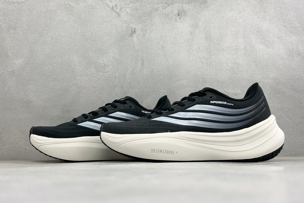 阿迪达斯 Adidas Originals Adistar 5M 黑白 鞋跟实拍图