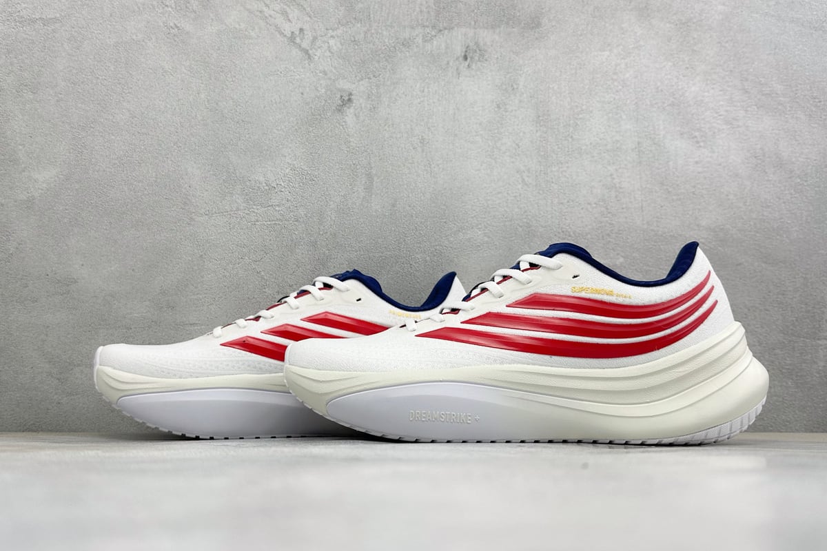 阿迪达斯 Adidas Originals Adistar 5M 白红蓝 鞋跟实拍图