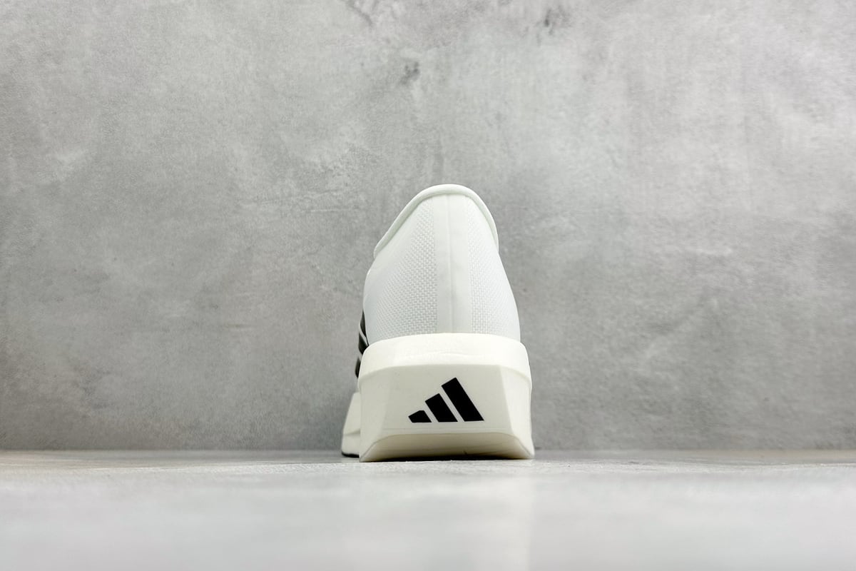 阿迪达斯 Adidas ADIZERO EVO SL 2 阿迪超轻透气缓震跑鞋 白黑 鞋底实拍图