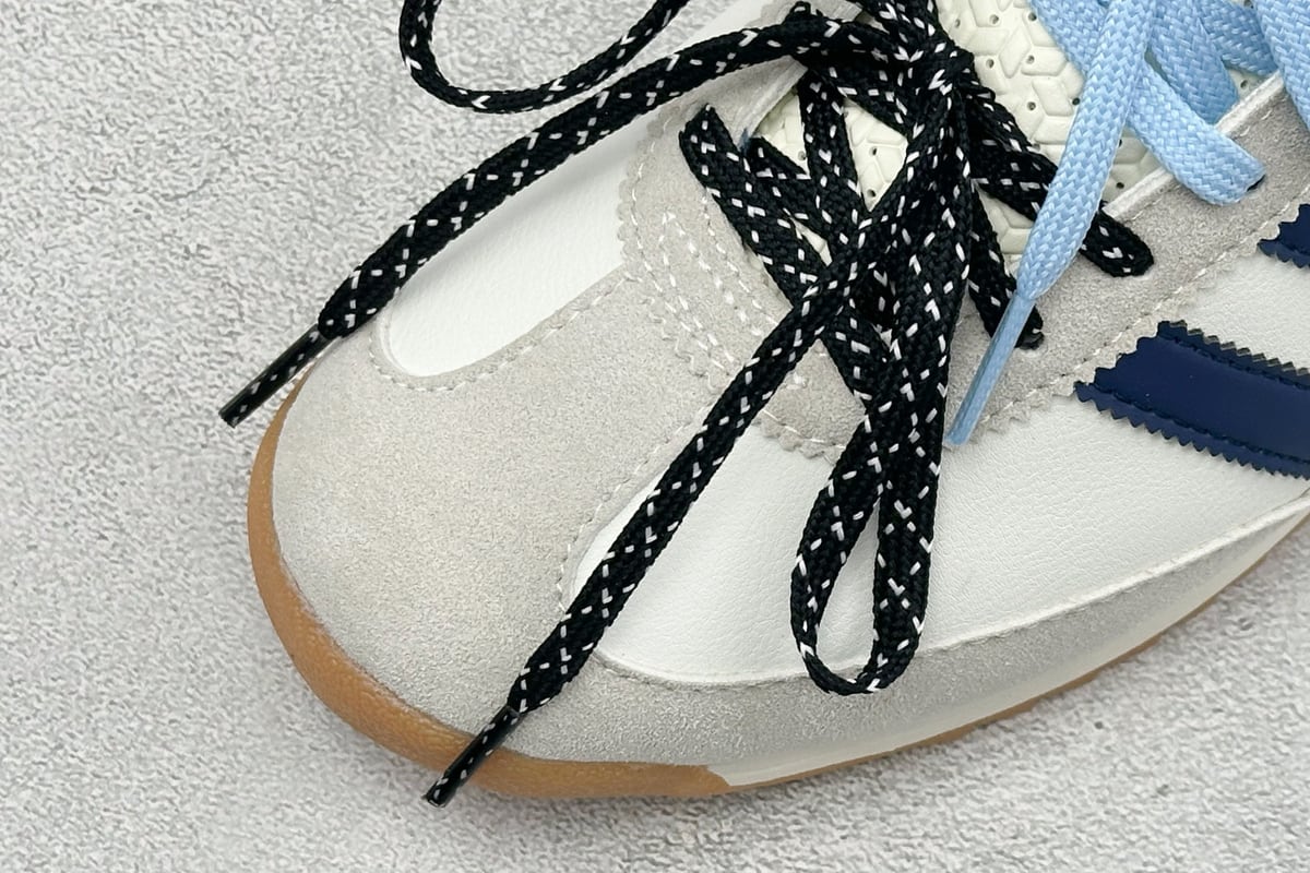 阿迪达斯 Adidas Originals SL 72 RS 休闲防滑耐磨低帮板鞋 白黑 鞋标实拍图