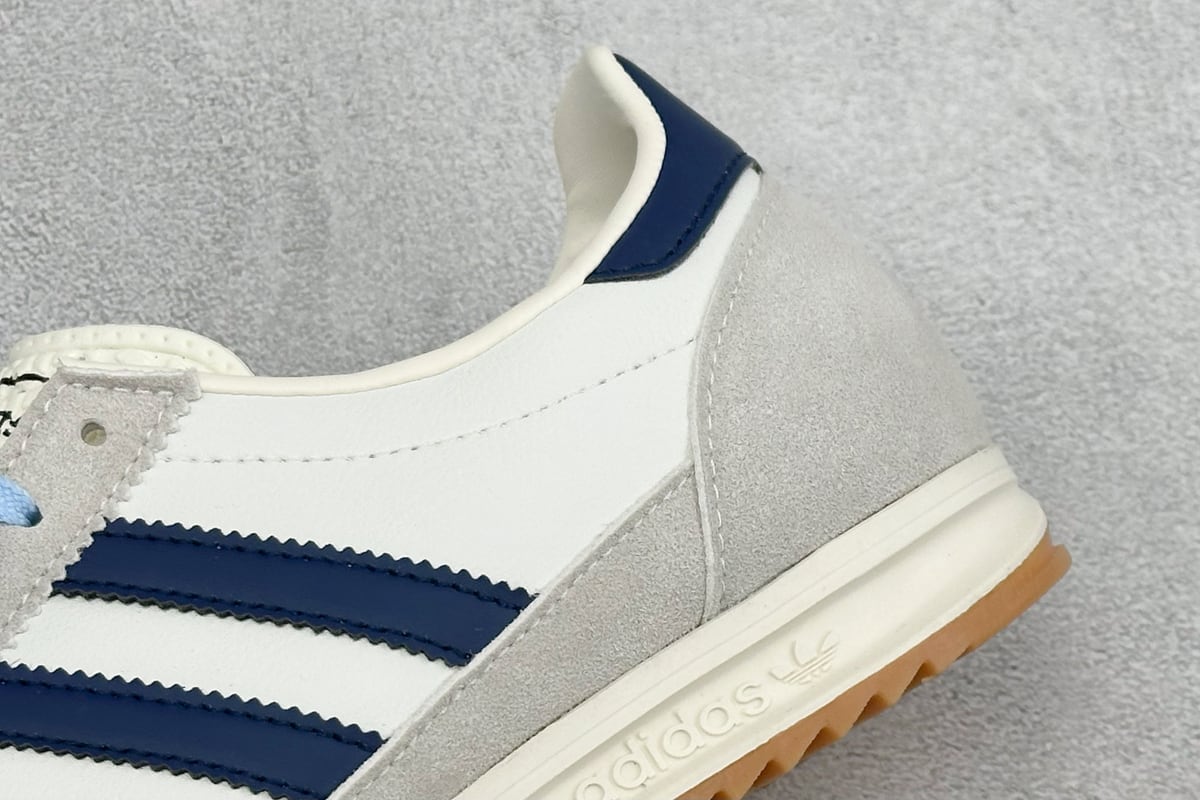 阿迪达斯 Adidas Originals SL 72 RS 休闲防滑耐磨低帮板鞋 白黑 细节实拍图