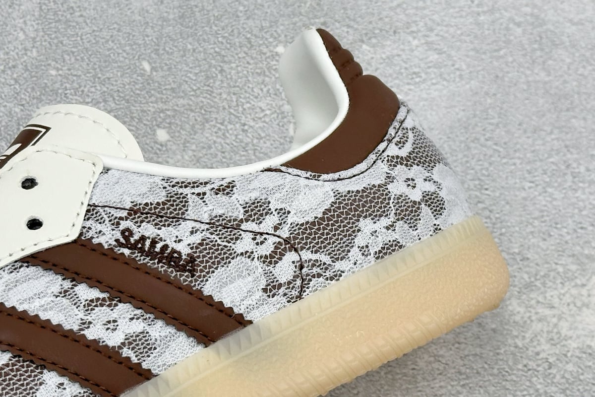 阿迪达斯 Adidas Original Samba OG 复古桑巴板鞋 白 细节实拍图