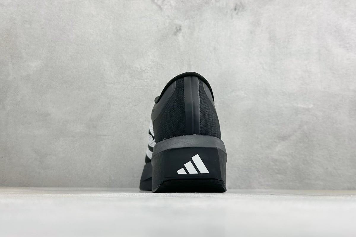 阿迪达斯 Adidas ADIZERO EVO SL 2 阿迪超轻透气缓震跑鞋 黑白 鞋底实拍图