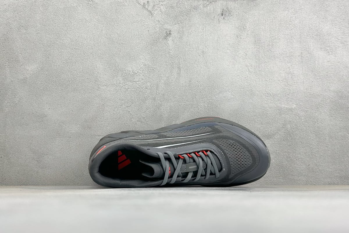 阿迪达斯 Adidas HyperBoost LITE 全新爆米白花透气缓震跑步鞋 背面实拍图