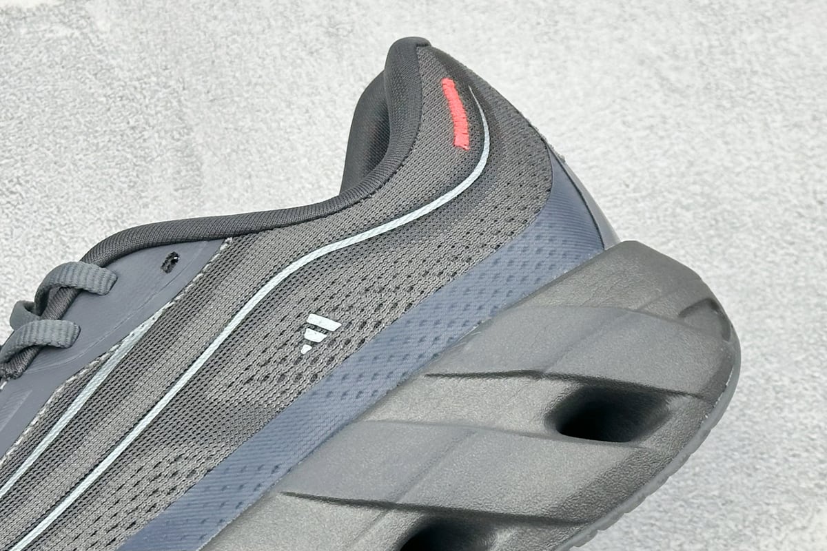 阿迪达斯 Adidas HyperBoost LITE 全新爆米白花透气缓震跑步鞋 细节实拍图