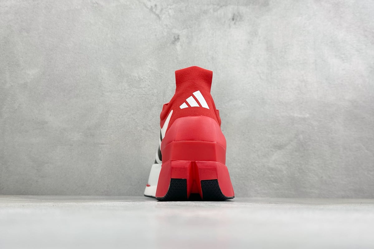 阿迪达斯 Adidas Adizero DROPSET ELITE 白红 鞋底实拍图