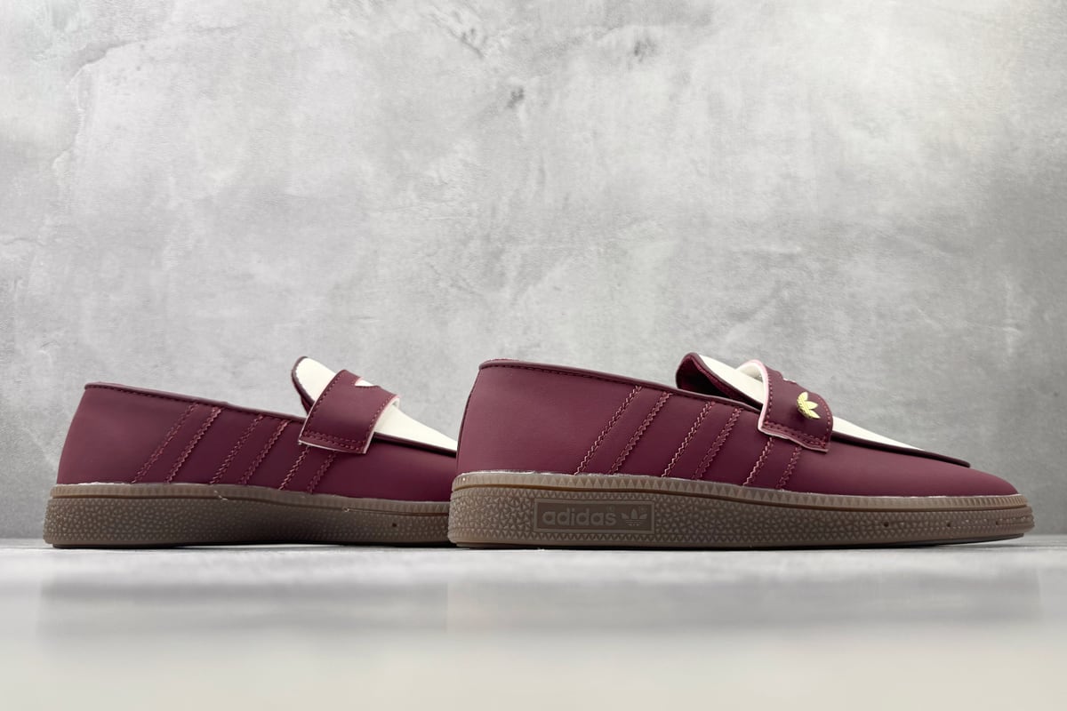 阿迪达斯 Adidas originals HANDBALL SPEZIAL 红白 鞋底实拍图