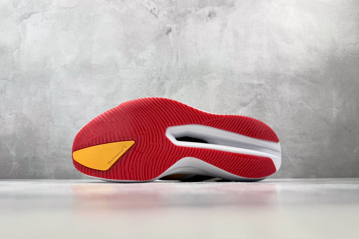 阿迪达斯 Adidas ZYRION PRO 追风白橙 鞋头实拍图