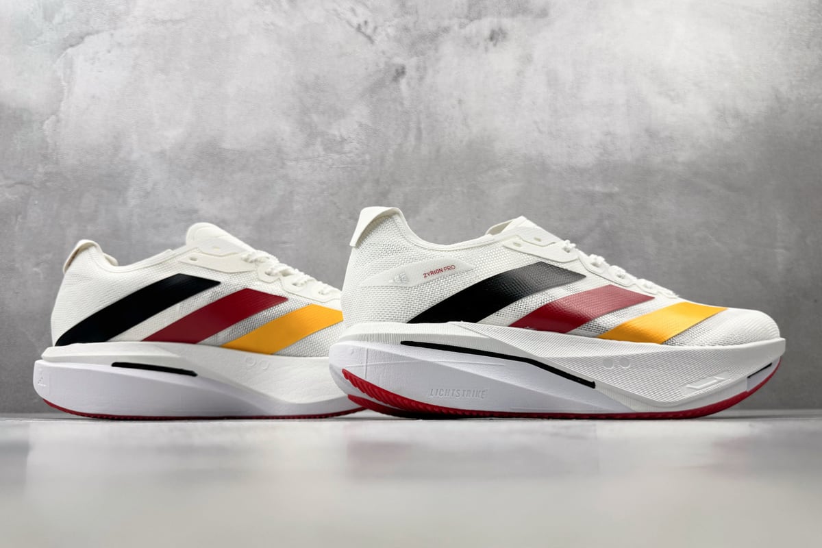 阿迪达斯 Adidas ZYRION PRO 追风白橙 鞋底实拍图