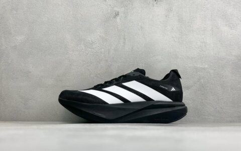 阿迪达斯Adidas Zyrion Pro 阿迪透气缓震训练竞速跑步鞋黑白纯原版本 货号：LA6927