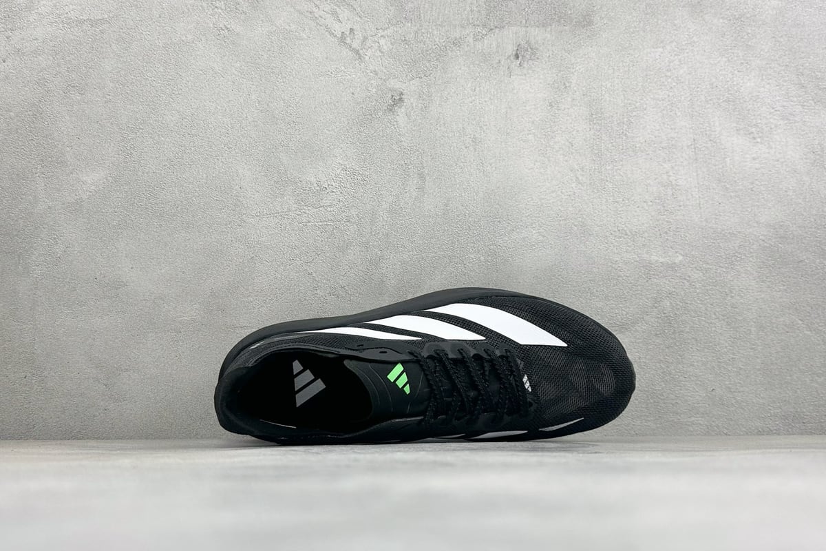 阿迪达斯 Adidas Zyrion Pro 阿迪透气缓震训练竞速跑步鞋 黑白 背面实拍图