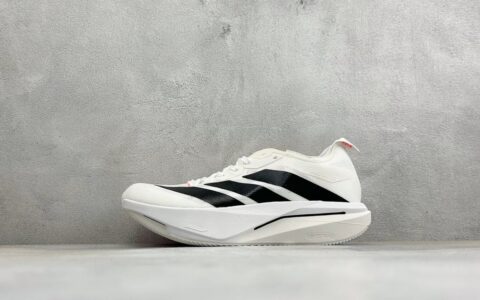 阿迪达斯Adidas ZYRION PRO 舒适贴合防滑耐磨透气回弹跑步鞋ZYRION 白红黄纯原版本 货号：LA6928