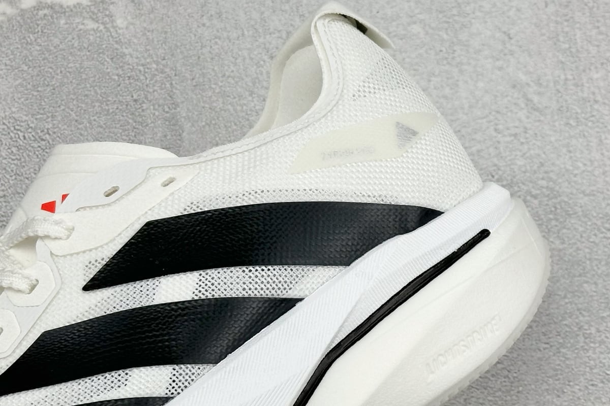 阿迪达斯 Adidas Zyrion Pro 阿迪透气缓震训练竞速跑步鞋 白黑 细节实拍图