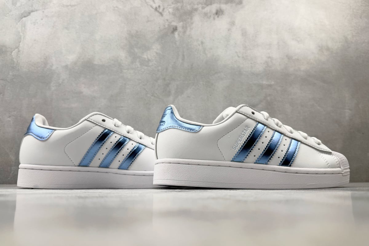 阿迪达斯 Adidas originals SUPERSTAR 2 白蓝 鞋底实拍图