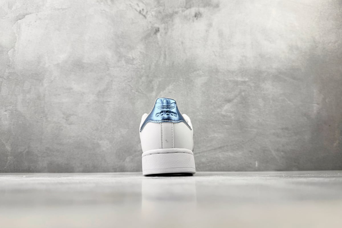 阿迪达斯 Adidas originals SUPERSTAR 2 白蓝 细节实拍图
