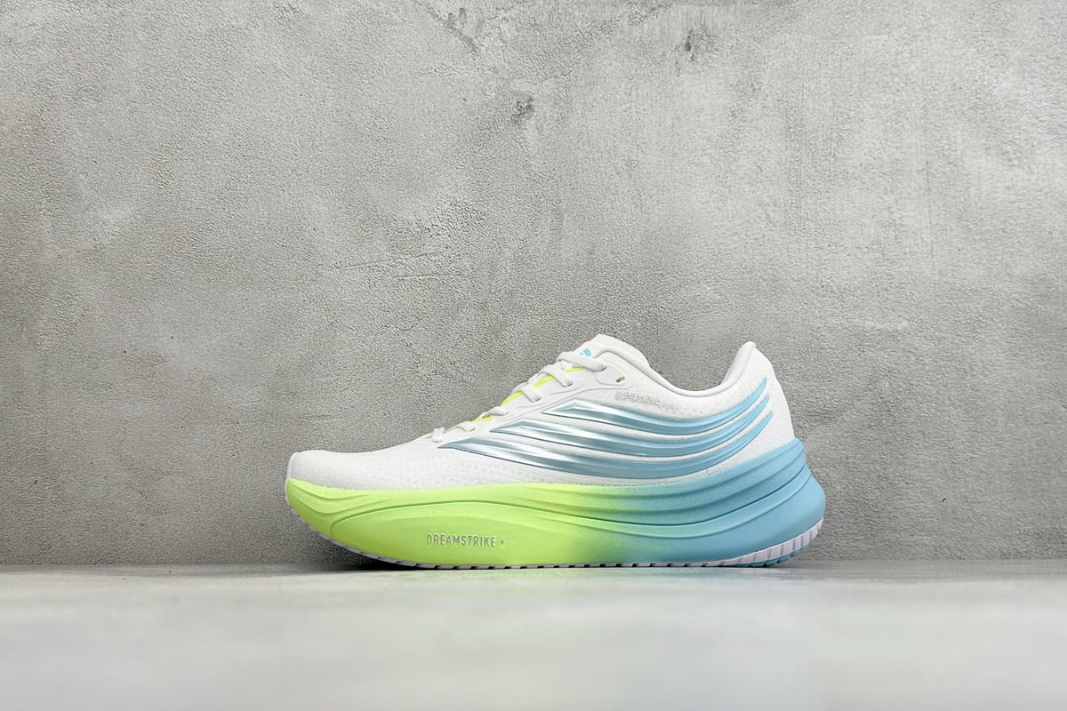 阿迪达斯 Adidas Originals Adistar 5M 白蓝绿 正面实拍图