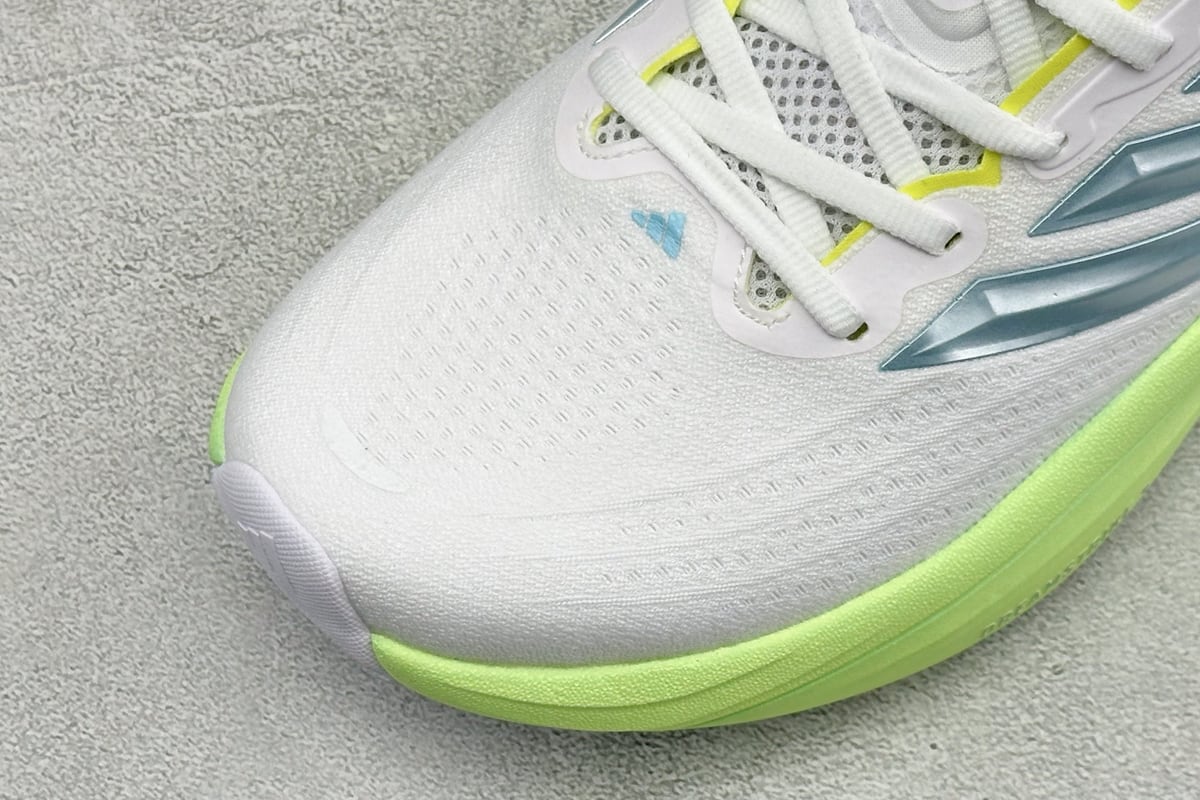 阿迪达斯 Adidas Originals Adistar 5M 白蓝绿 鞋标实拍图