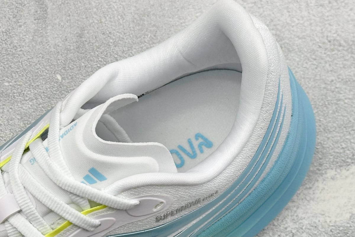 阿迪达斯 Adidas Originals Adistar 5M 白蓝绿 上脚实拍图